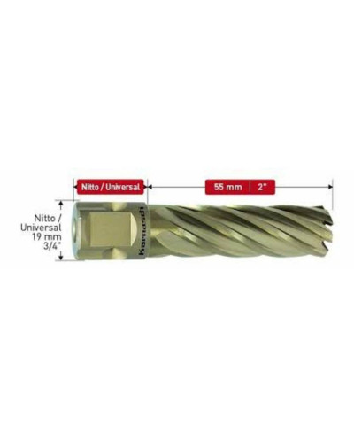 FREZ TREPANACYJNY   28/55 HSS